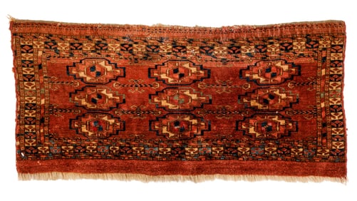 Tekke Torba, Turkmenistan, Early/Mid 19th C., 2'2'' x 1'0''