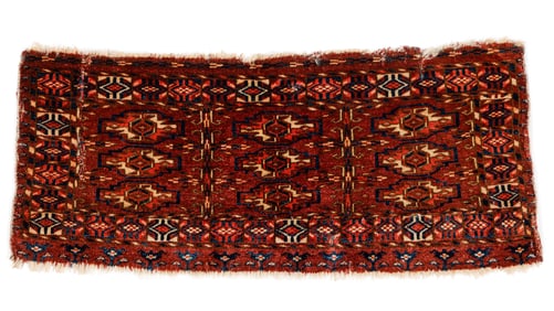 Tekke Mafrash/Kap, Turkmenistan, Mid 19th C., 2'4'' x 1'0''