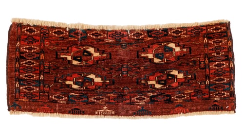 Tekke Mafrash/Kap, Turkmenistan, Early/Mid 19th C., 2'7'' x 1.0'