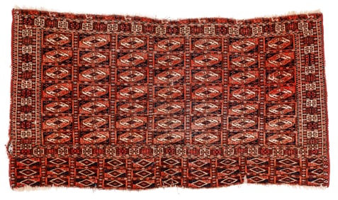 Tekke Chuval, Turkmenistan, Ca. 1870, 2'2'' x 4'0''