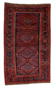 Baluch Main Rug, Persia/Afghanistan, Late 19th C., 5'3'' x 9'0''