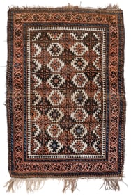 Baluch Rug, Persia/Afghanistan, Late 19th C., 2'9'' x 4'0''