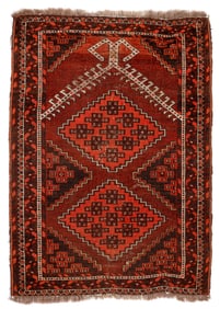 Ersari Prayer Rug, Turkmenistan, Ca. 1900, 2'5'' x 3'5''
