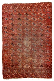 Tekke Main Rug, Turkmenistan, Ca. 1880, 7'2'' x 10'8''