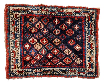 Shahsevan Bagface, Transcaucasus, Ca. 1875, 1'10'' x 1'5''