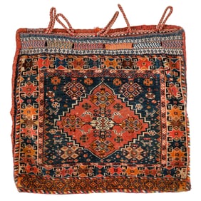 Gashgai Saddlebag, Persia, Ca. 1900/20, 1'8'' x 1'10''
