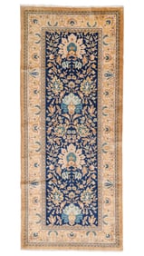 Indo Tabriz Rug, India, Early 20th C., 4'0'' x 9'6''