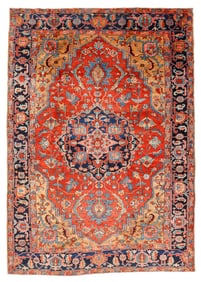Heriz Rug, Persia, Late 19th C., 8'5'' x 12'0''