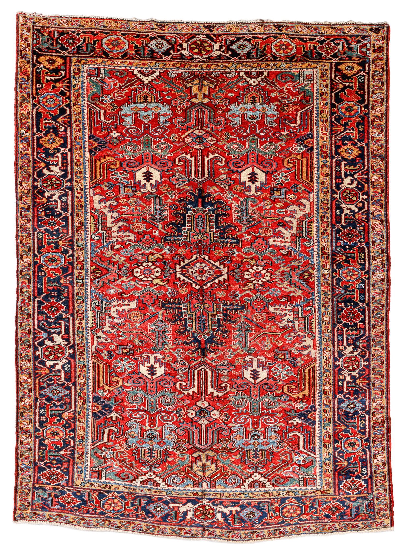 Heriz Rug, Persia, Ca. 1920, 7'11'' x 10'10'' (1 of 4)