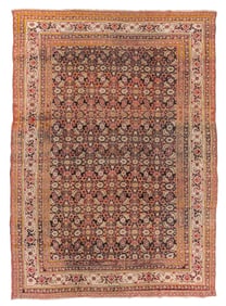 Agra Rug, India, Late 19th C., 9'8'' x 13'6''