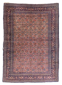 Tabriz Rug, Persia, Ca. 1910, 7'10'' x 11'0''