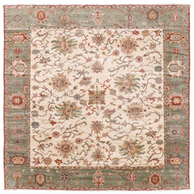 Sultanabad Style Rug, Egypt, Late 20th C., 12'2'' x 12'0''