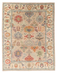 Oushak Rug, Turkey, Late 20th C., 9'3'' x 11'11''