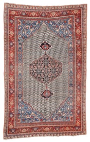 Bidjar Rug, Persia, Late 19th C., 7'3'' x 11'9''