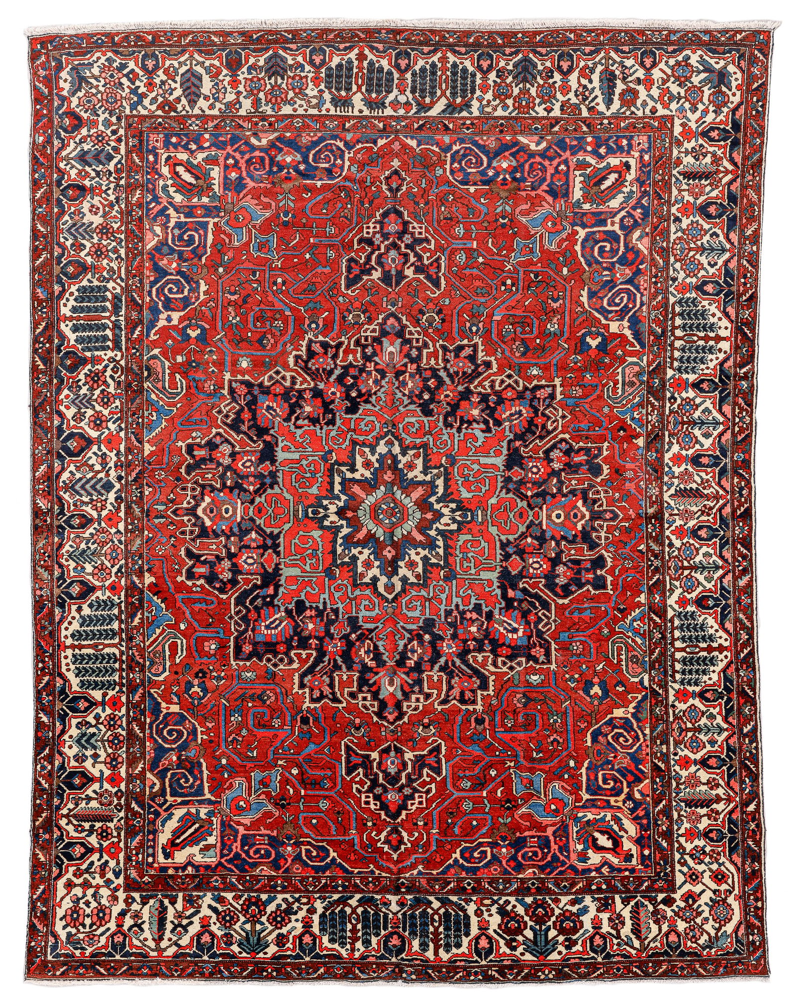 Bakhtiari Rug, Persia, Ca. 1950, 10'6'' x 13'10'' (1 of 5)