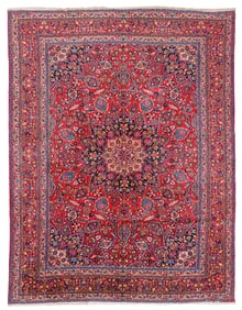 Meshed Rug, Persia, Ca. 1920, 9'2'' x 12'0''