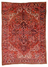 Heriz Rug, Persia, Ca. 1950, 8'0'' x 11'2''