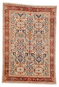 Mahal Rug, Persia, Ca. 1910, 7'5'' x 10'10''