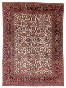 Kashan Rug, Persia, Ca. 1940, 8'7'' x 12'0''