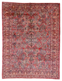 Sarouk Rug, Persia, Ca. 1930, 8'10'' x 11'9''