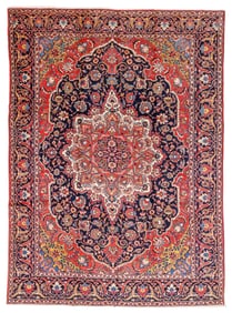 Tabriz Rug, Persia, Ca. 1940, 9'5'' x 13'0''