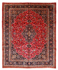 Meshed Rug, Persia, Ca. 1950, 8'6'' x 10'3''