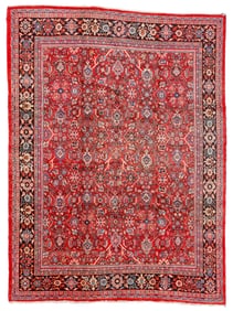 Mahal Rug, Persia, Ca. 1950, 9'8'' x 12'10''