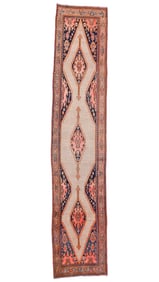 Malayer Rug, Persia, Ca. 1900, 3'1'' x 15'6''