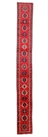 Palace Length Karadja Runner, Persia, Mid 20th C., 2'7'' x 21'8''