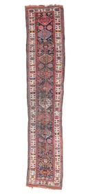 Northwest Persian Long Rug, Ca. 1875: 3'8'' x 18'5''