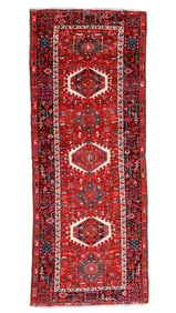 Karadja Rug, Persia, Ca. 1950, 3'9'' x 9'6''