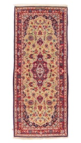 Kashan Rug, Persia, Early 20th C., 2'2'' x 5'2''