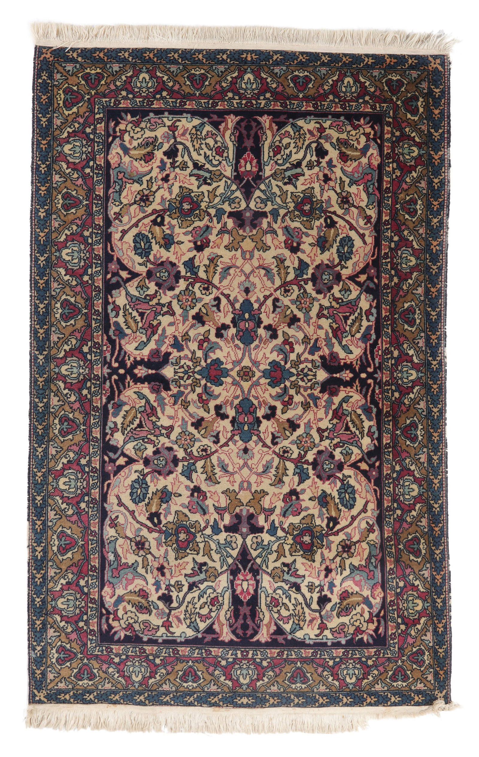 Kerman Rug, Persia, Ca. 1920, 3'6'' x 5'6'' (1 of 4)