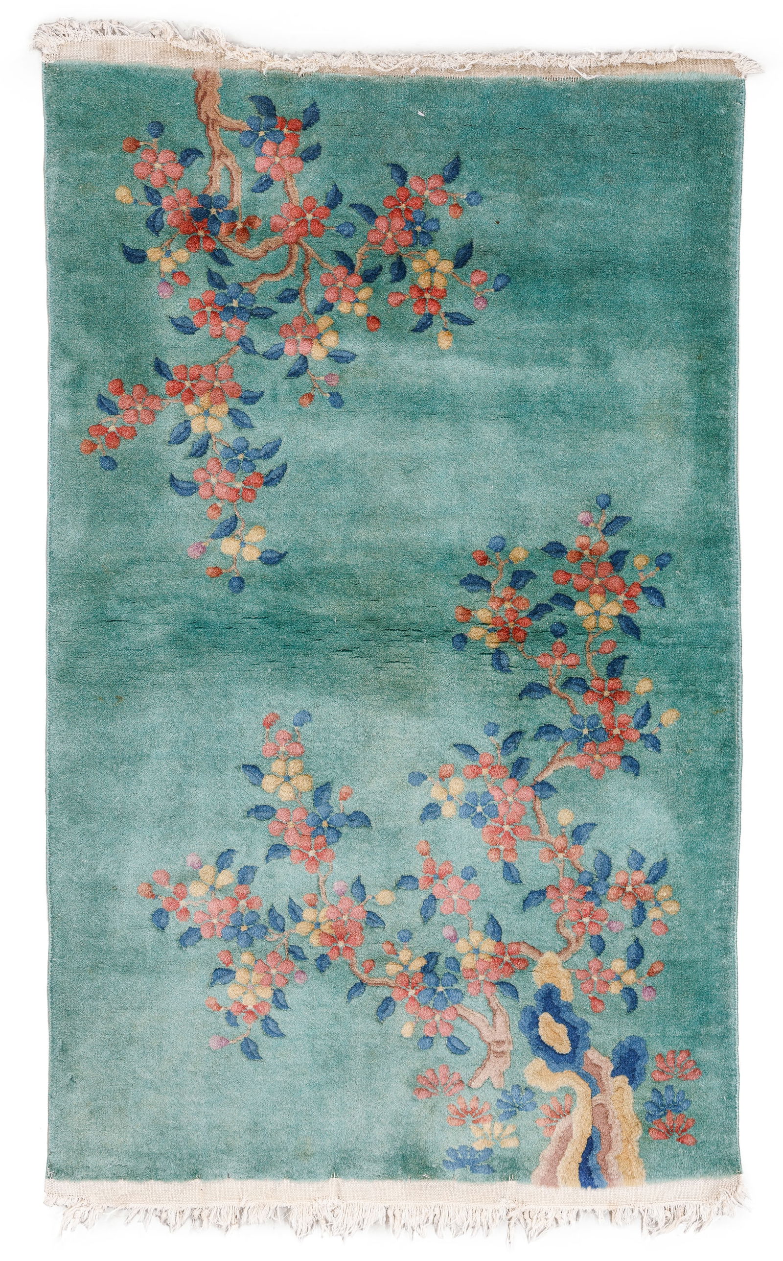 Chinese Art Deco Rug, Ca. 1940, 2'11'' x 4'11'' (1 of 4)