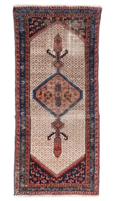 Hamadan Rug, Persia, Ca. 1920, 2'8'' x 5'10''