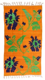 Dhurrie Rug, India, Mid 20th C., 3'2'' x 5'10''