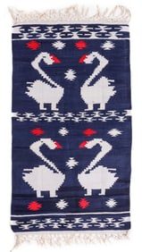 Dhurrie Rug, India, Mid 20th C., 3'3'' x 5'9''