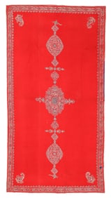 Rasht Embroidery, Persia, 19th C., 6'0'' x 11'8''