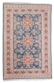 Caucasian Style Rug, Afghanistan, Late 20th C., 5'4'' x 8'0''