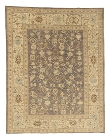 Oushak Style Rug, Afghanistan, Late 20th C., 9'3'' x 11'10''