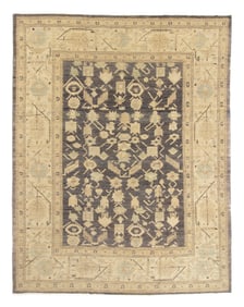 Oushak Style Rug, Afghanistan, Late 20th C., 10'1'' x 12'11''