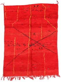 Ait Ouaouzguite Rug, Morocco, Mid 20th C., 5'4'' x 7'2''