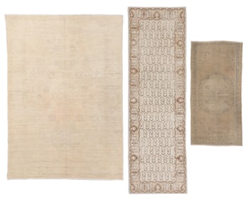 Estate Grouping of 3 Vintage Rugs