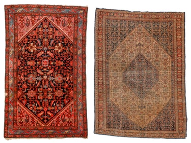 Senneh & Malayer Rugs, Persia, Ca. 1900