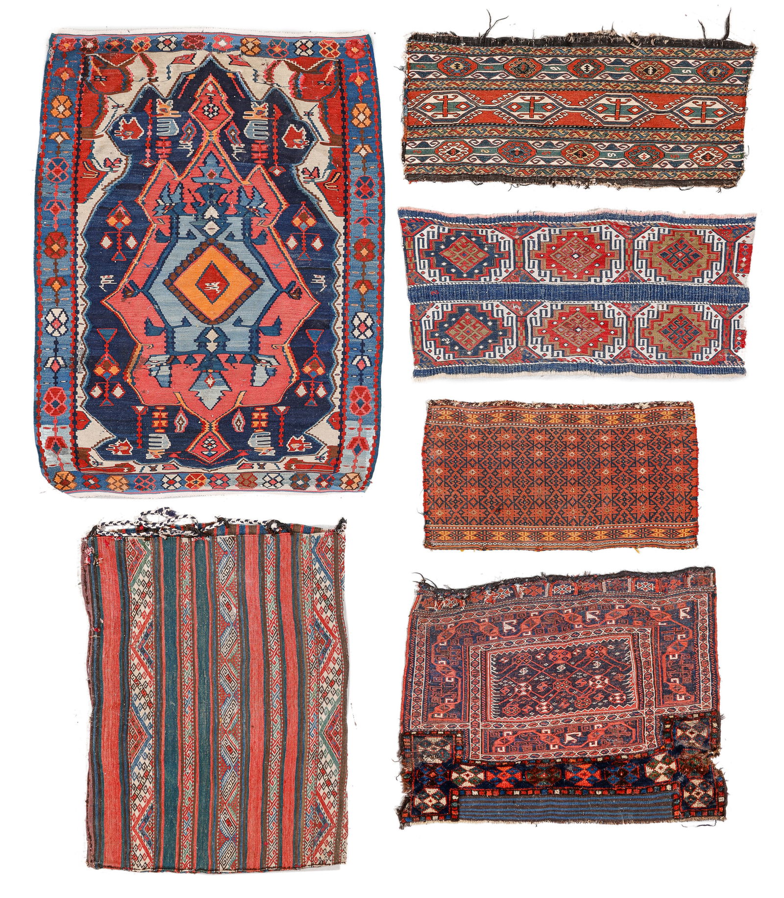 Estate Grouping of 6 Weavings (1 of 6)