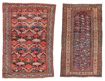 2 Malayer Rugs, Persia, Ca. 1900