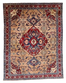 Agra Rug, India, Ca. 1900, 8'9'' x 11'3''