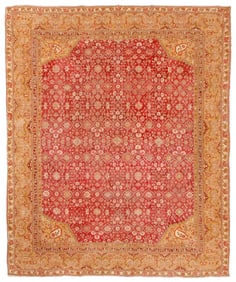 Agra Rug, India, Ca. 1900, 12'0'' x 14'0''