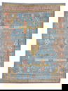 Fine Cotton Agra Rug, India, Ca. 1920, 7'10'' x 10'10''