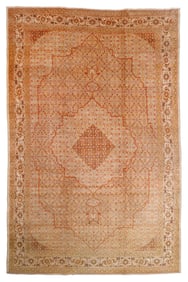 Mansion Size Hadji Jalili Tabriz Rug, Persia, Ca. 1900, 14'2'' x 21'9''